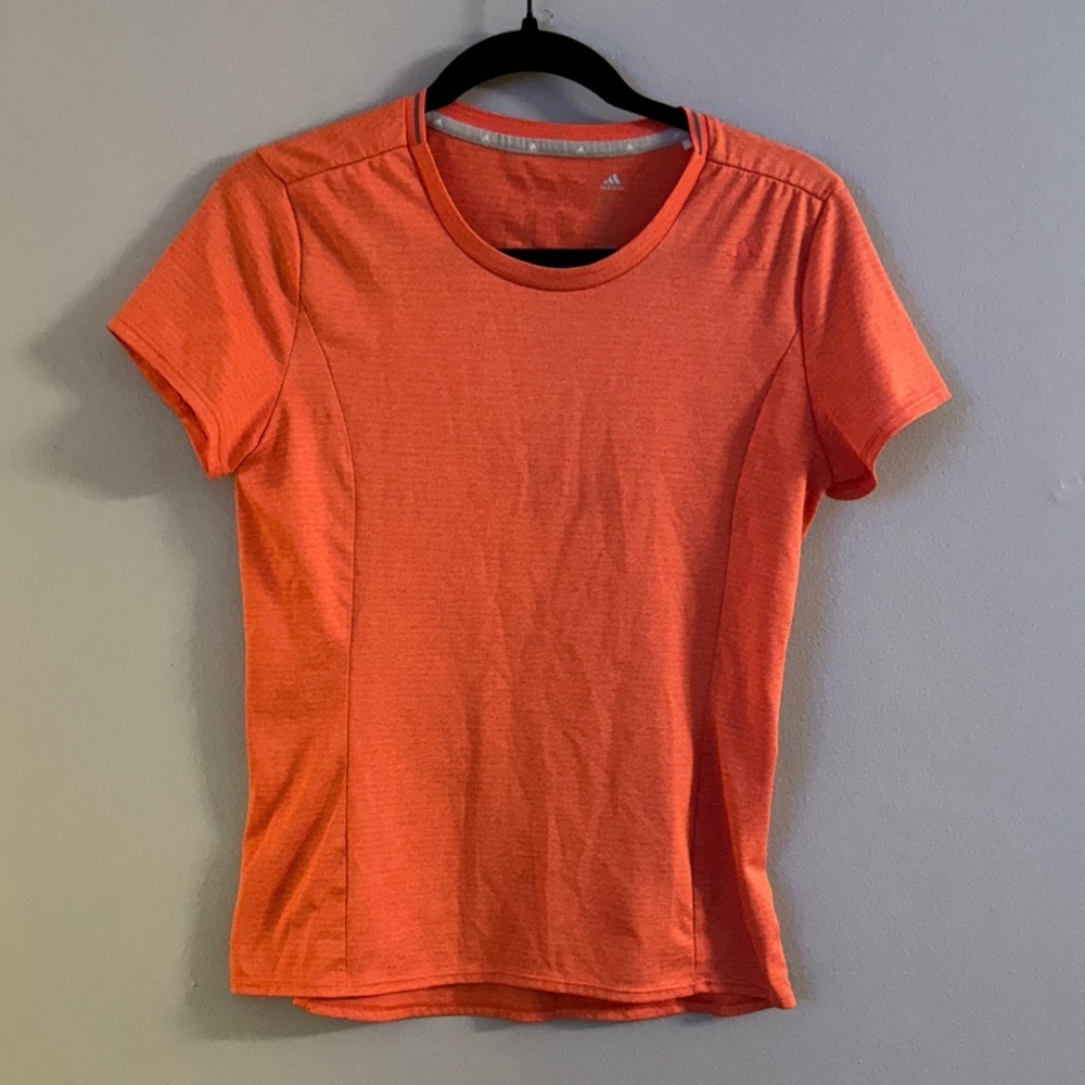 Adidas Women's Vibrant Orange Short Sleeve Tee